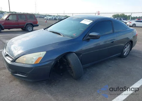 2007 Honda Accord 2.4 Ex из США, поврежденный, VIN 1HGCM72777A014830